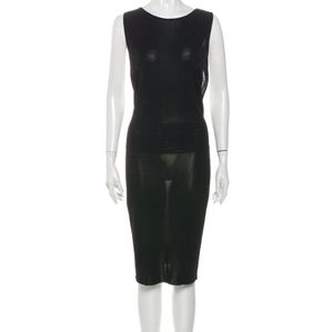 SOLD Vintage Gucci sheer low back dress